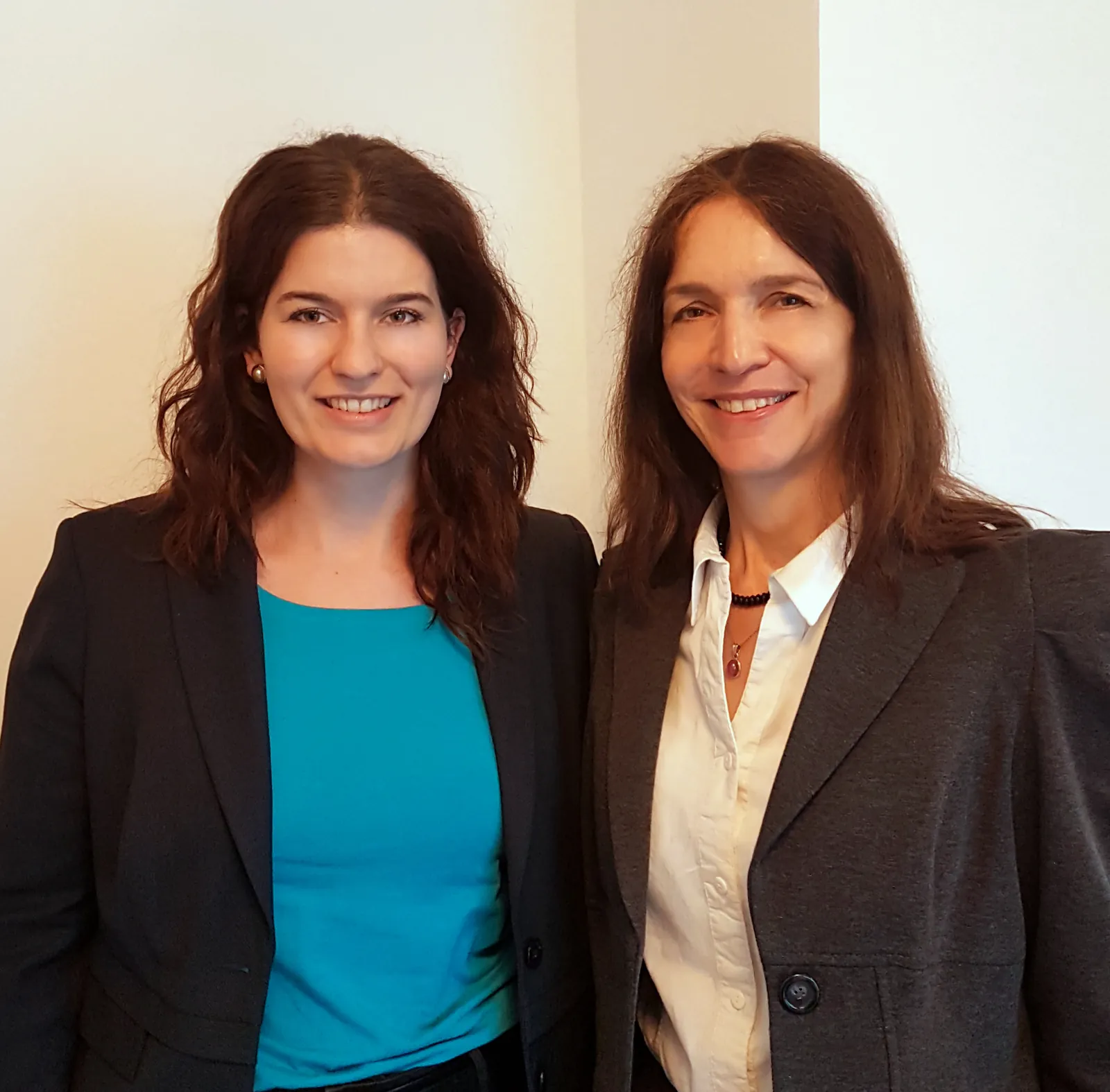 Christina Scholz und Angelika Back